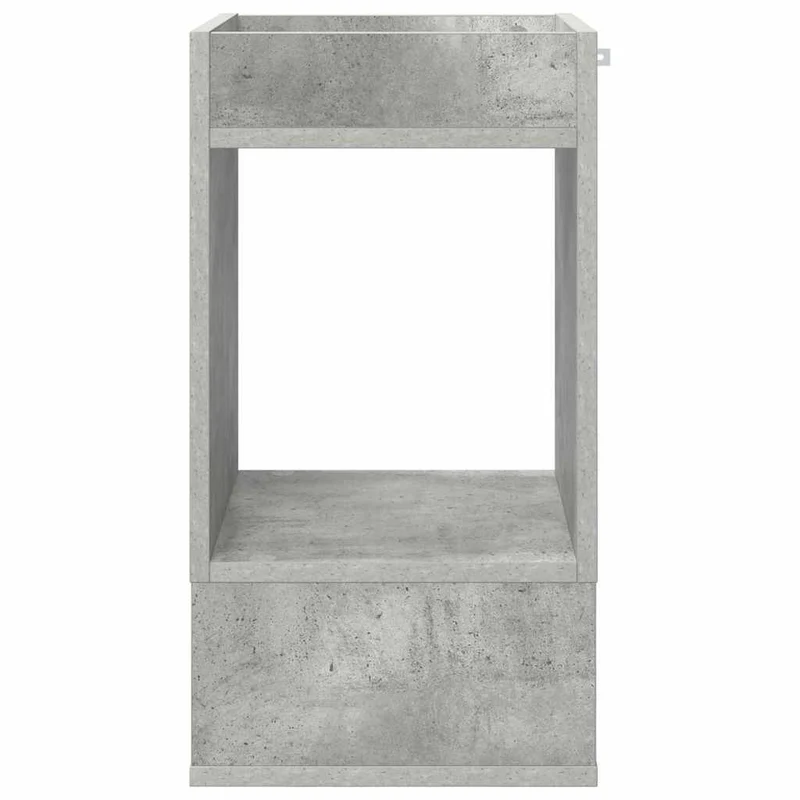 Mesa de apoio Cinzento 30 x 30 x 56 cm Derivados de Madeira