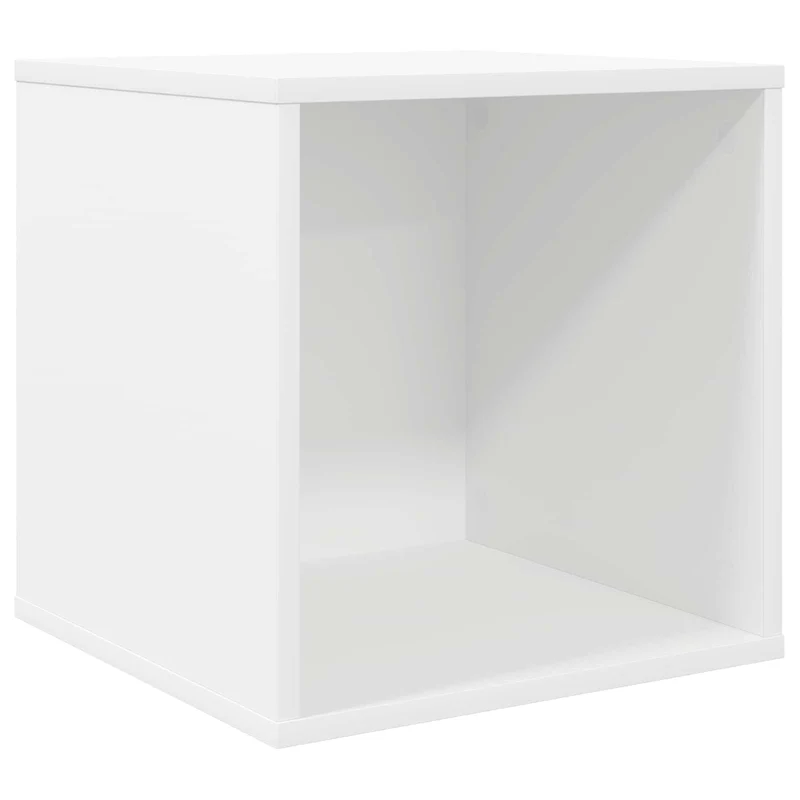 Caixa de Álbum de Vinil Branco 37 x 36,5 x 38 cm