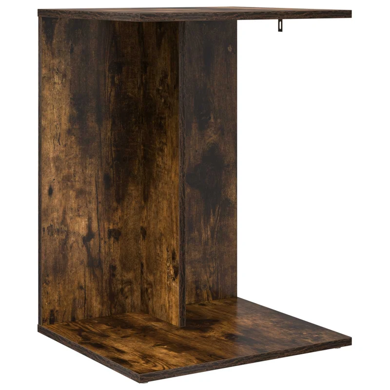 Mesa Lateral Carvalho Defumado 45 x 40 x 62,5 cm