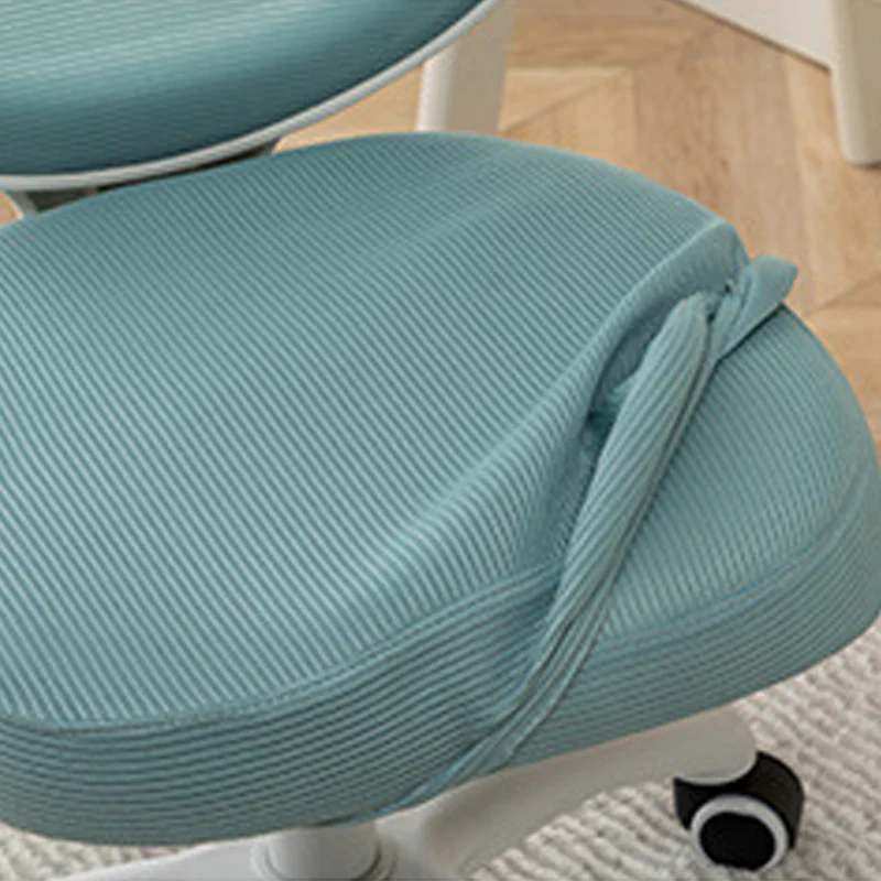 Contemporary Simplicity Round Mesh PP Desk Chair Backrest Armless For Home Office