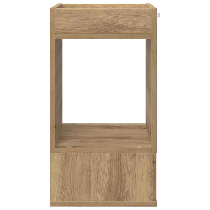 Mesa de apoio Carvalho Artesanal 30 x 30 x 56 cm