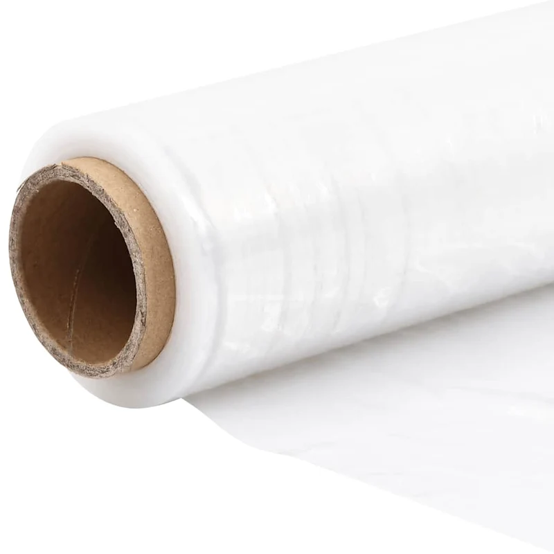 Película extensível 6 unid transparente 20 μm 50 cm x 300 m