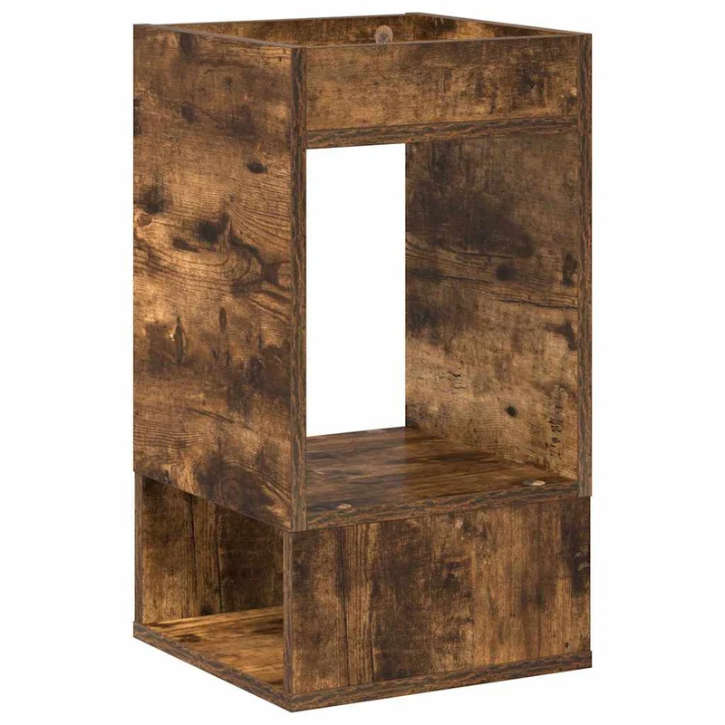 Mesa de apoio 2 unid. Carvalho Defumado 30 x 30 x 56 cm