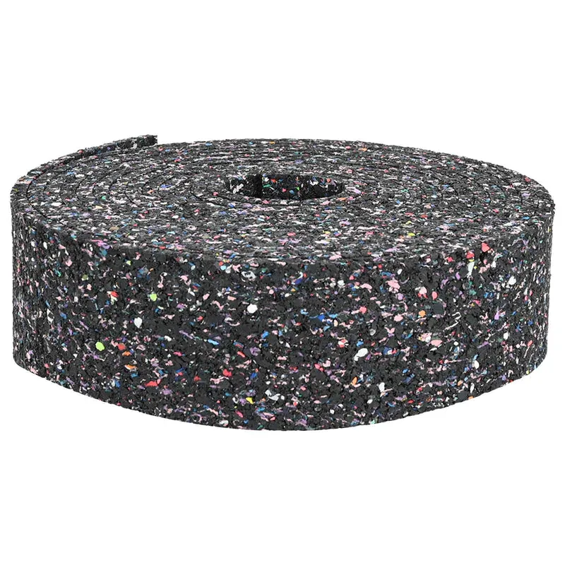 Rolo de Granulado de Borracha Preto 500 x 10 x 0,8 cm Borracha