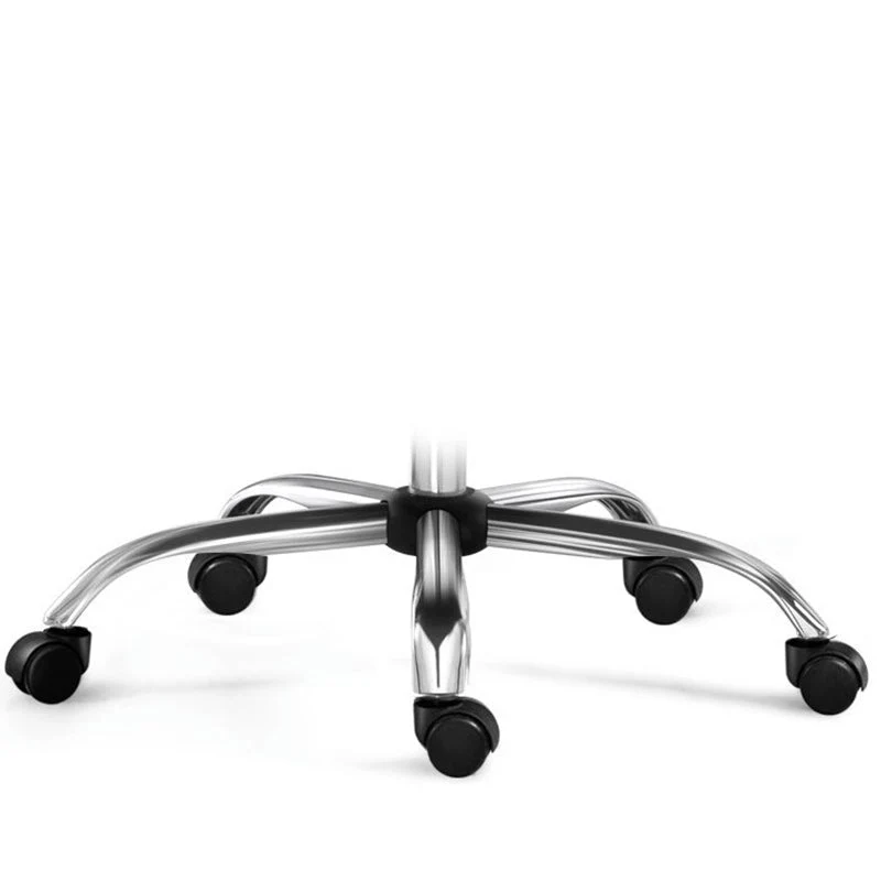 Modern Minimalist Square Microfiber Leather Steel Desk Chair Backrest Arm For Home Office
