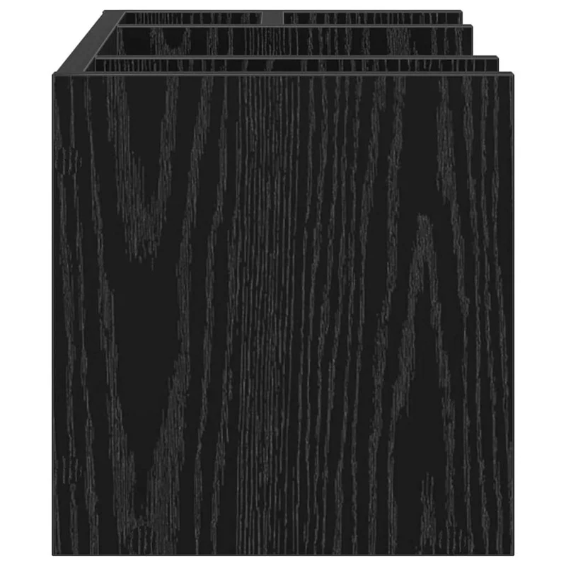 Organizador de Mesa Carvalho Preto 44,5 x 24 x 25 cm