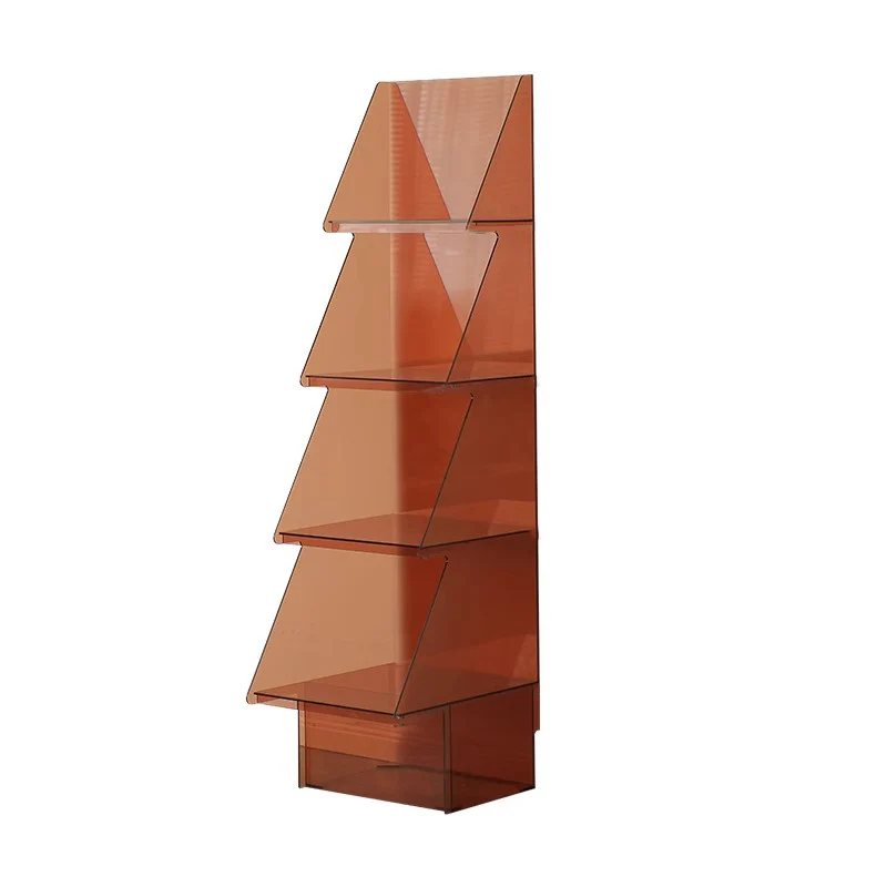 Contemporary Creative Christmas Tree Acrylic Storage Cabinet 3/4-Tier For Living Room