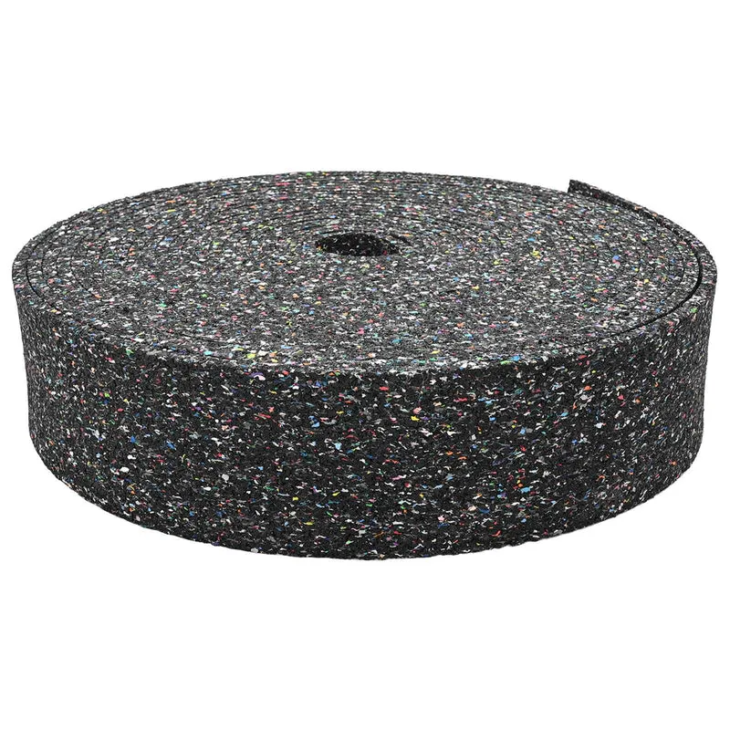 Rolo de Granulado de Borracha Preto 2000 x 12 x 1 cm Borracha
