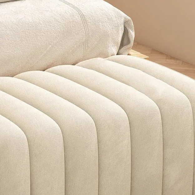Contemporary Nordic Wood And Velvet Rectangular Bench Chair For Entryway Bedroom Living Room