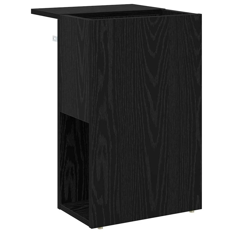 Mesa de apoio Carvalho Preto 35 x 40 x 55 cm