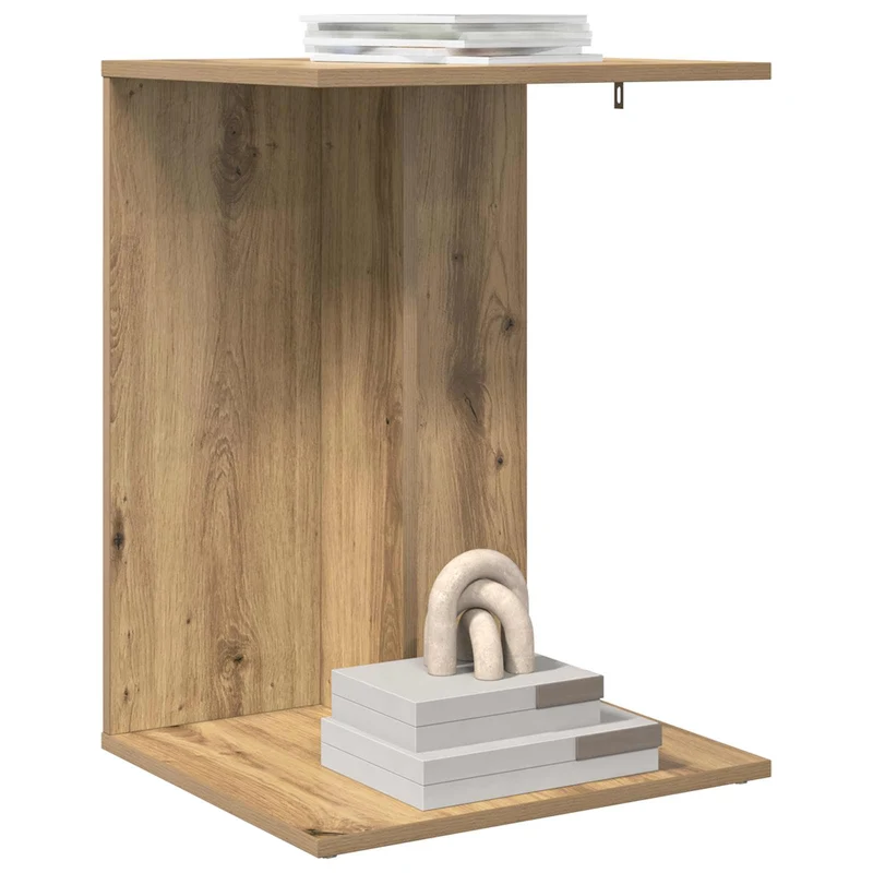 Mesa Lateral Carvalho Artesanal 45 x 40 x 62,5 cm