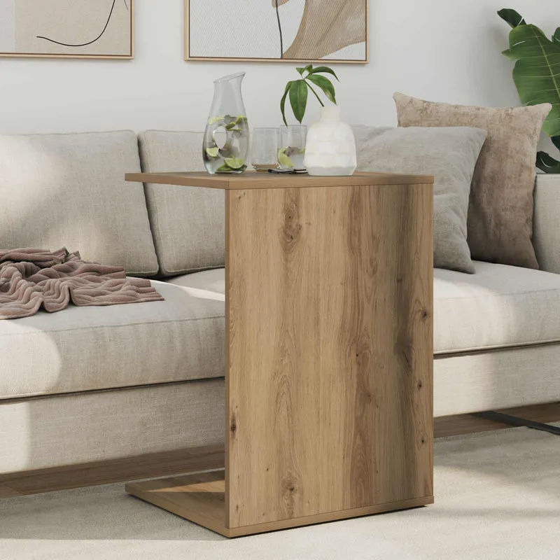 Mesa Lateral Carvalho Artesanal 45 x 40 x 62,5 cm