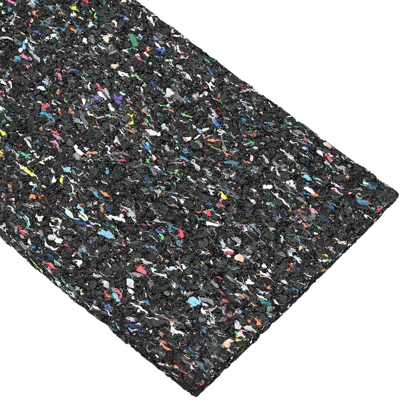 Rolo de Granulado de Borracha Preto 2000 x 8 x 0,8 cm Borracha