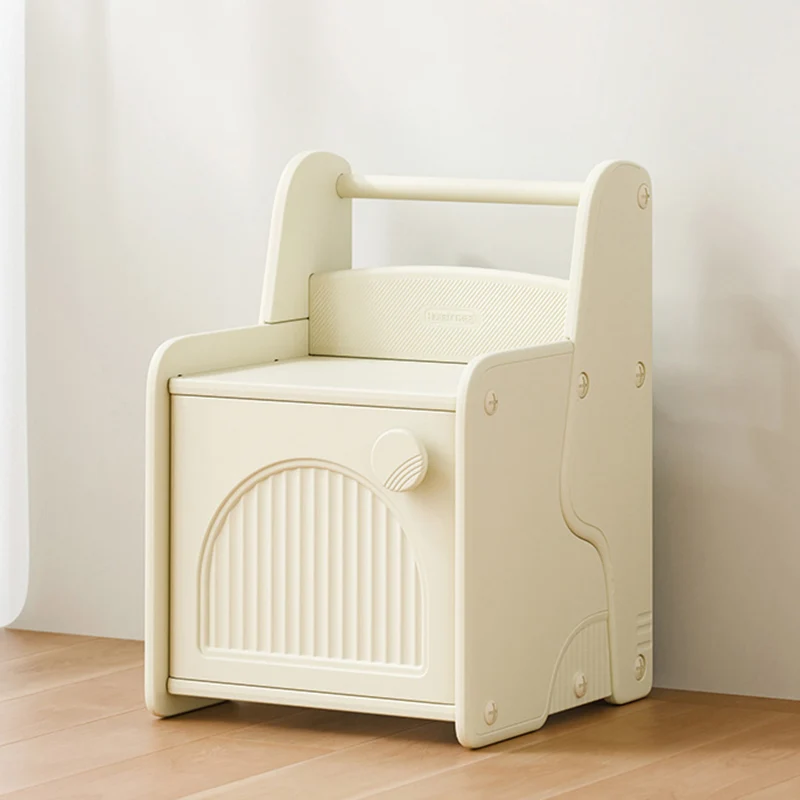 Modern Art Deco Eco-Friendly HDPE Square Kids Storage Cabinet 1-Cabinet For Living Room & Bedroom