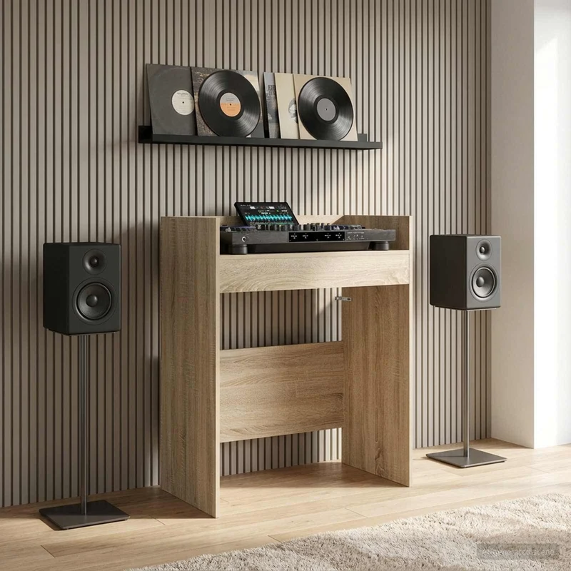 Mesa de DJ Carvalho Sonoma 82 x 45 x 102 cm