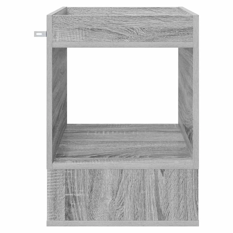 Mesa de apoio Cinzento Sonoma 40 x 40 x 56 cm Derivados de Madeira