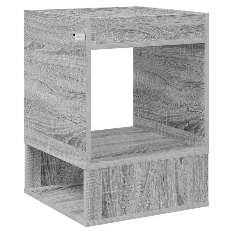 Mesa de apoio Cinzento Sonoma 40 x 40 x 56 cm Derivados de Madeira