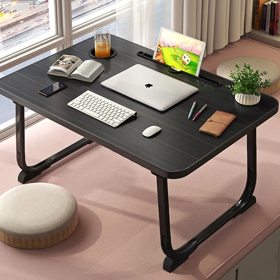 Modern Minimalist Rectangular Medium Density Fiberboard Metal Desks 2-Leg For Home Office