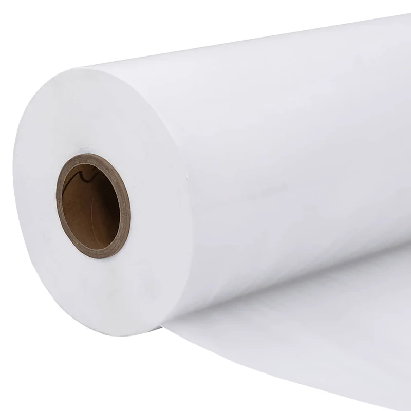 Película extensível agrícola branco 25 µm 50 cm x 1800 m