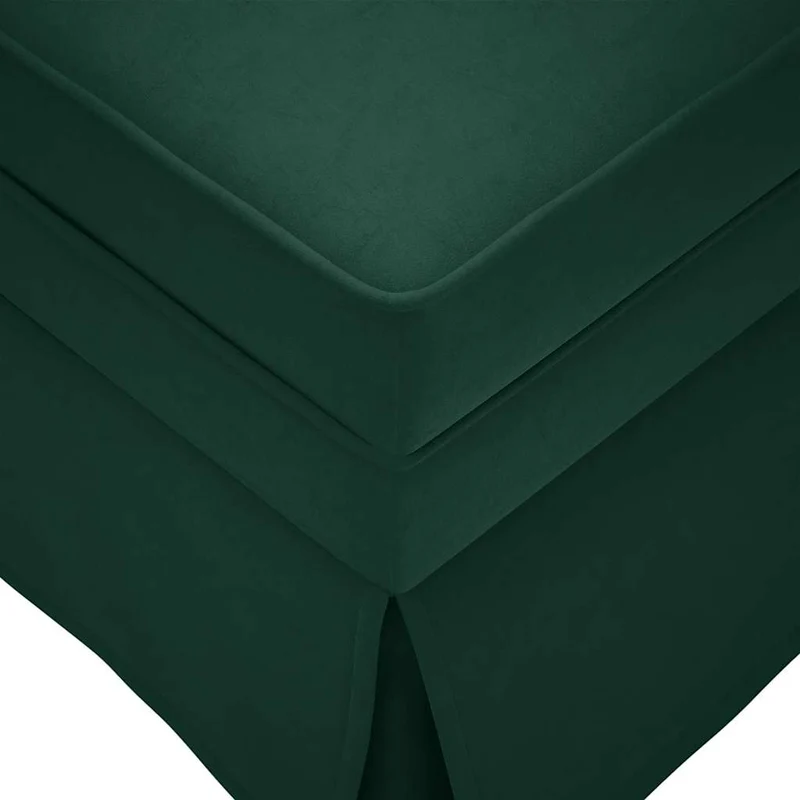 Chaise lounge c/ reforço/apoio de braços direito veludo
