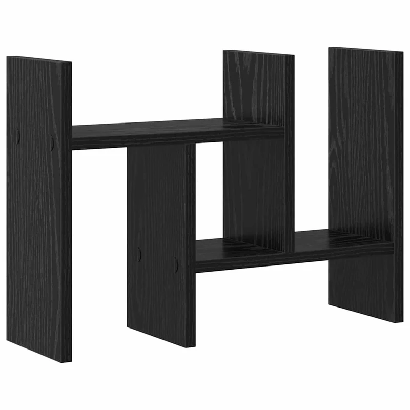 Organizador de Mesa Carvalho Preto 34,5 x 15,5 x 35,5 cm