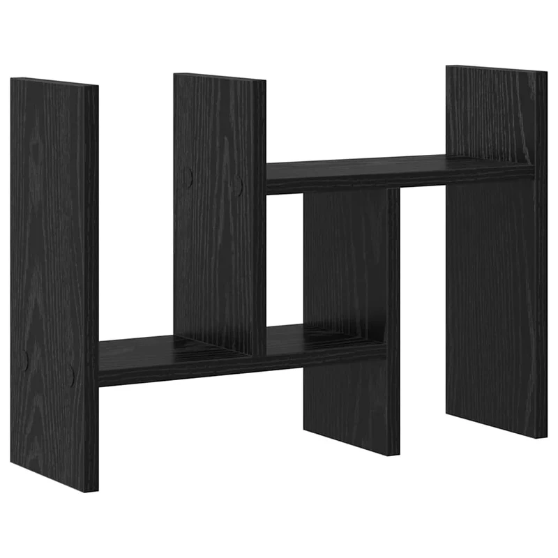 Organizador de Mesa Carvalho Preto 34,5 x 15,5 x 35,5 cm