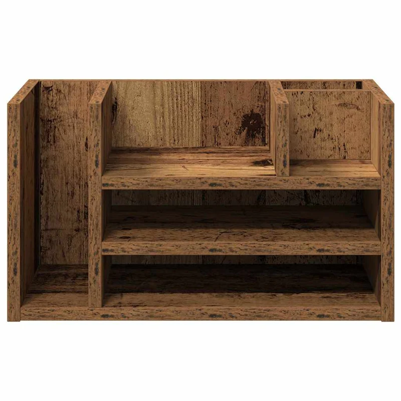 Organizador de Mesa Madeira antiga 44,5 x 24 x 25 cm