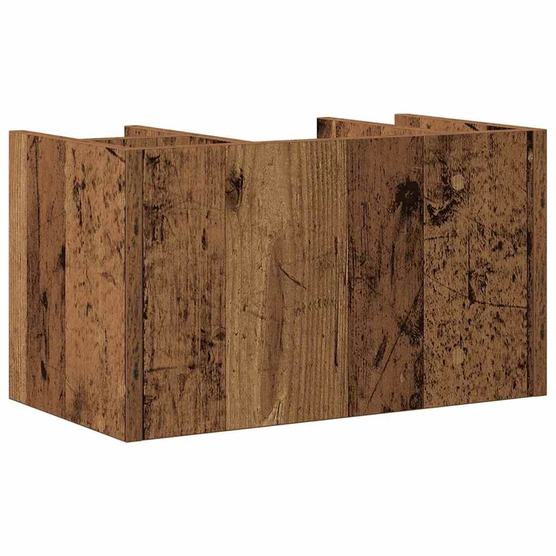 Organizador de Mesa Madeira antiga 44,5 x 24 x 25 cm