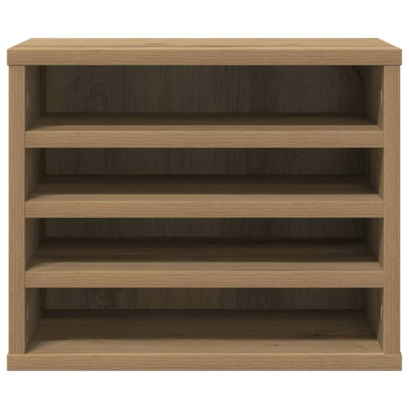 Organizador de Mesa Carvalho Artesanal 36 x 26 x 29,5 cm