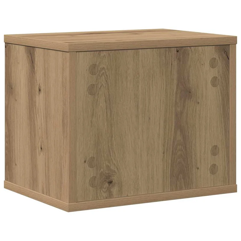 Organizador de Mesa Carvalho Artesanal 36 x 26 x 29,5 cm