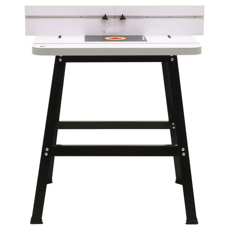 Mesa de fresagem aço e MDF 81x61x88 cm