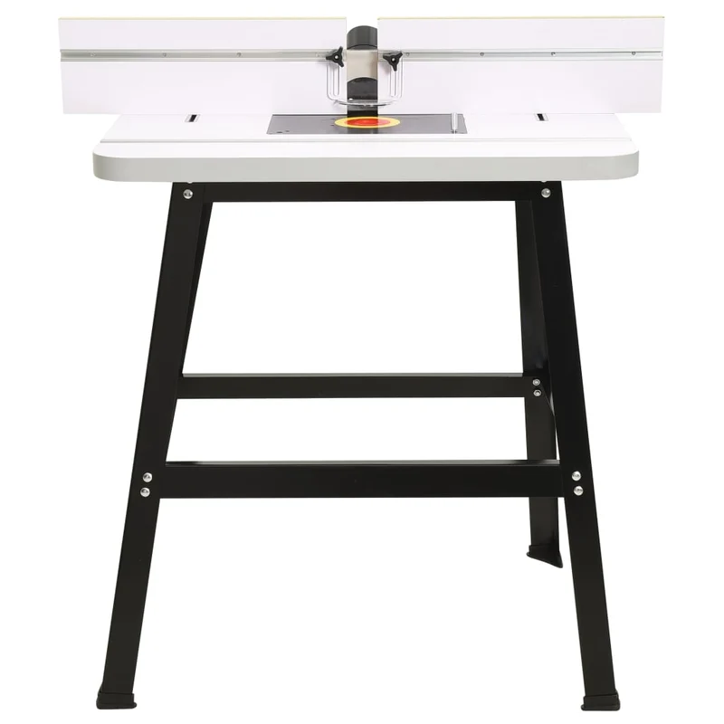 Mesa de fresagem aço e MDF 81x61x88 cm