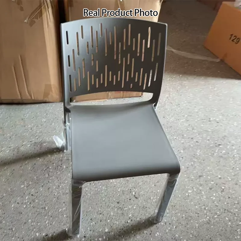 Modern Minimalist Square PET Chair Backrest For Outdoor Patio
