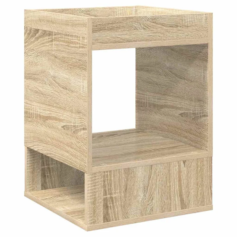 Mesa de apoio 2 unid. Carvalho Sonoma 40 x 40 x 56 cm