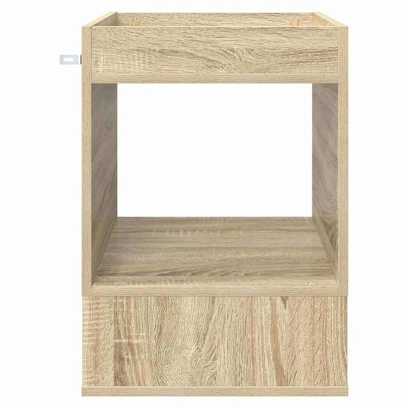 Mesa de apoio 2 unid. Carvalho Sonoma 40 x 40 x 56 cm