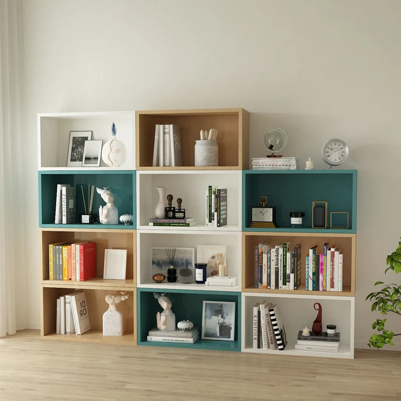Modern Minimalist Rectangular Medium Density Fiberboard Storage Cabinet Sturdy For Living Room
