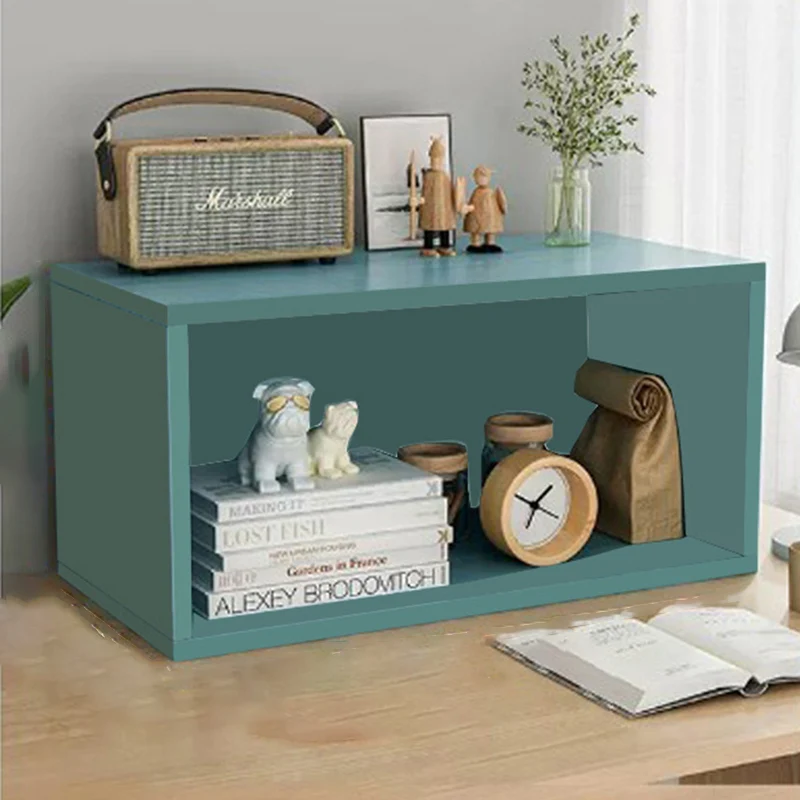 Modern Minimalist Rectangular Medium Density Fiberboard Storage Cabinet Sturdy For Living Room