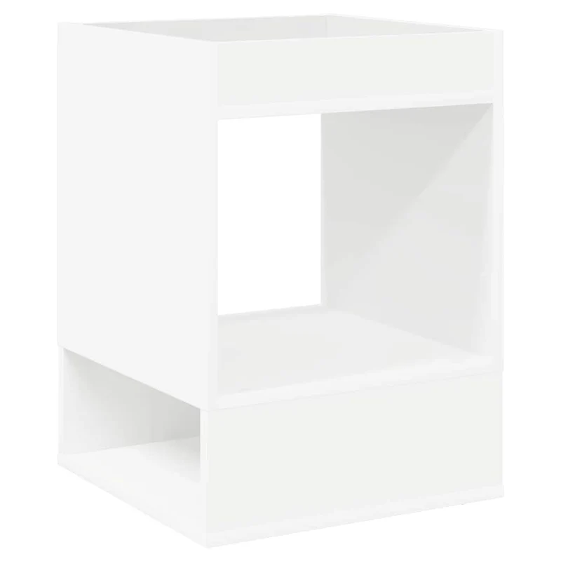 Mesa de apoio 2 unid. Branco 40 x 40 x 56 cm