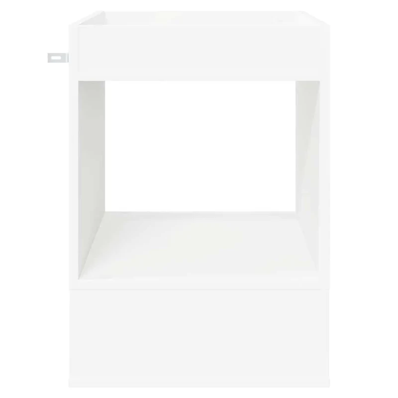 Mesa de apoio 2 unid. Branco 40 x 40 x 56 cm