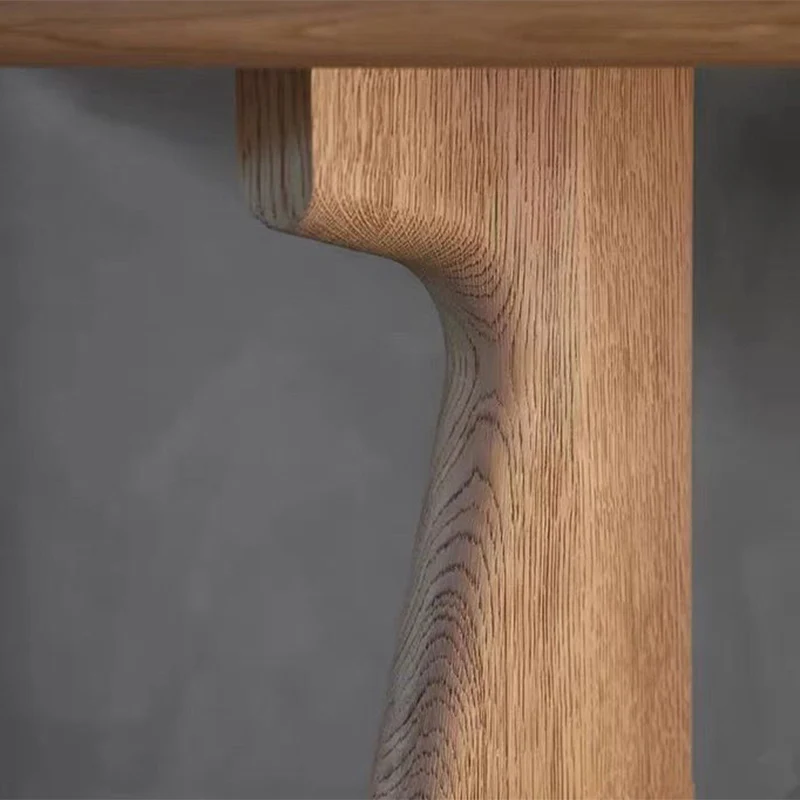 Traditional Chinese Rectangular Pine Wood Console Table For Entryways