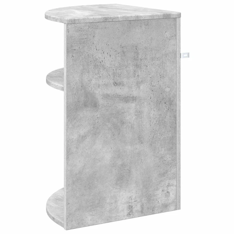 Mesa de apoio 39,5 x 39,5 x 60 cm Derivados de Madeira Cinzento
