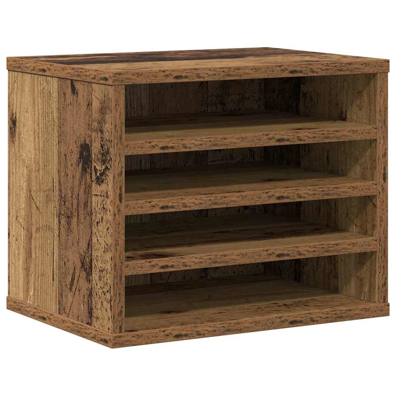 Organizador de Mesa Madeira antiga 36 x 26 x 29,5 cm