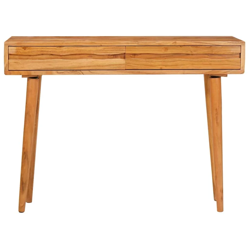 Aparador Castanho 110 x 30 x 80 cm Madeira Sólida de Acácia