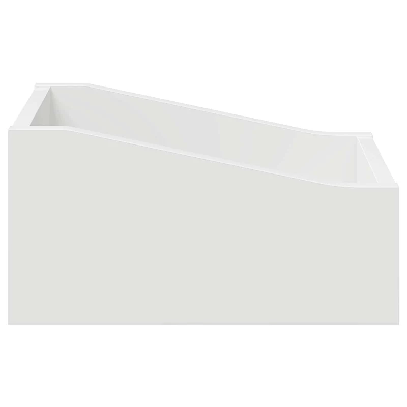 Caixa de Discos LP 2 unid. Branco 23 x 33 x 16 cm