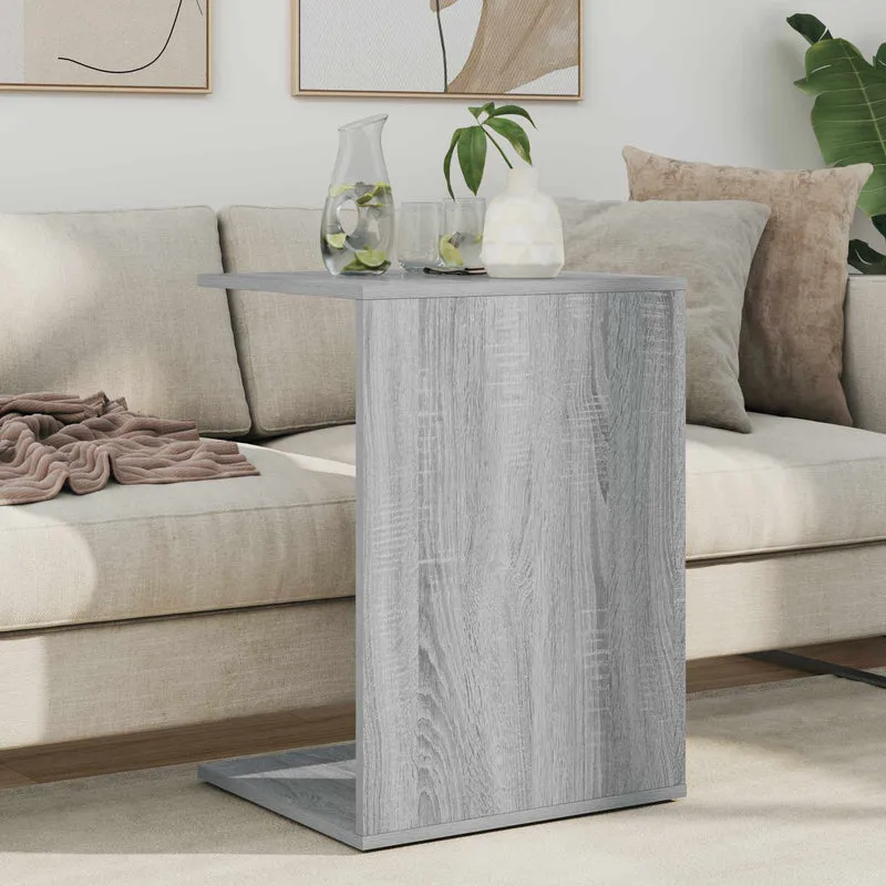 Mesa Lateral Cinzento Sonoma 45 x 40 x 62,5 cm