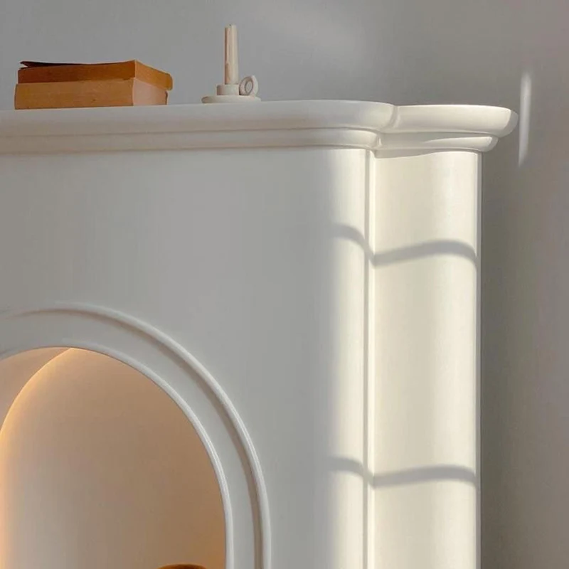 Contemporary Nordic Arched MDF Console Table With 1-Tier For Living Room