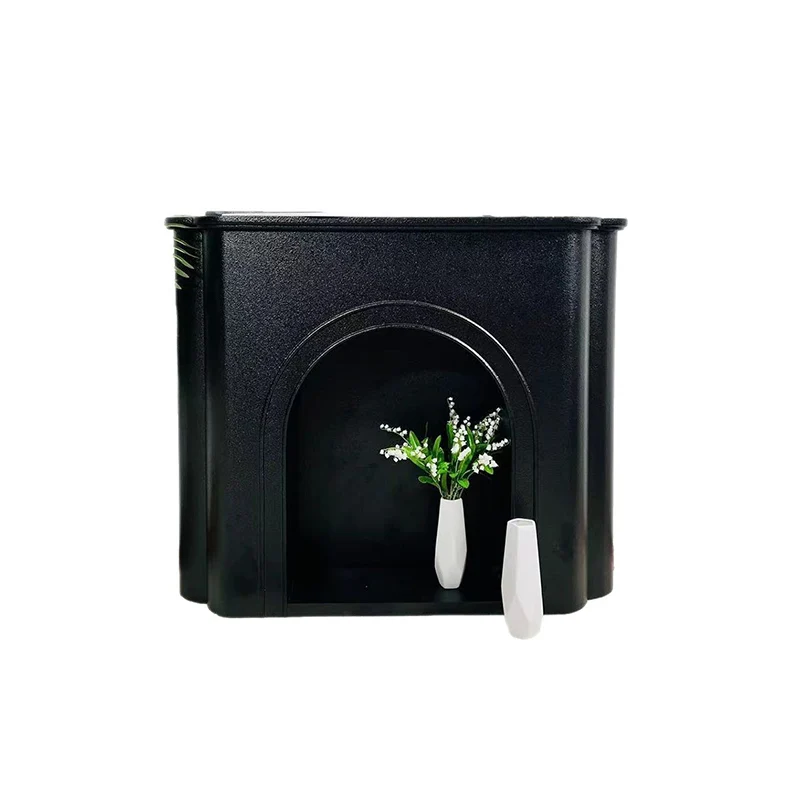 Contemporary Nordic Arched MDF Console Table With 1-Tier For Living Room