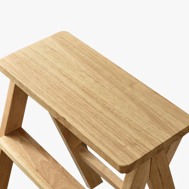 Traditional Chinese Solid Wood Rounded Foldable Chair For Living Room