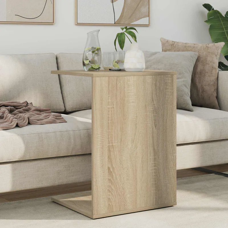 Mesa Lateral Carvalho Sonoma 45 x 40 x 62,5 cm