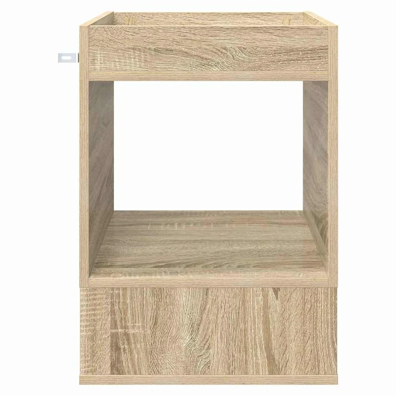 Mesa de apoio Carvalho Sonoma 40 x 40 x 56 cm